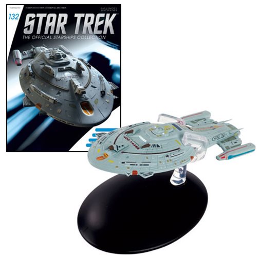 Star Trek Starships Warship Voyager Vehicle & Magazine #132 