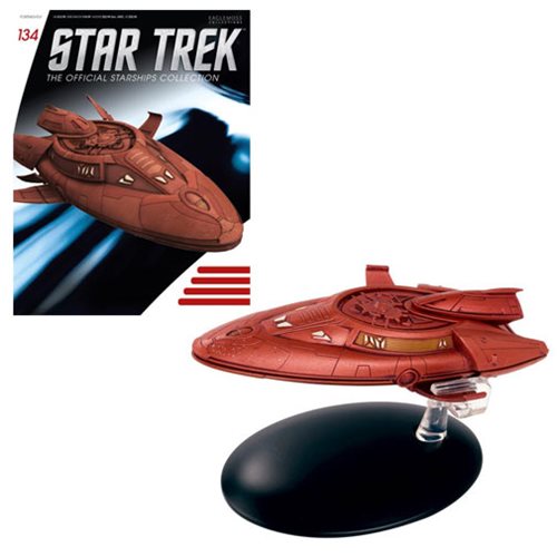 Star Trek Starships Vulcan Survey Ship with Magazine #134   