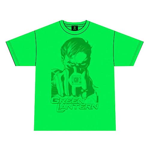 Green Lantern Taking Aim Green T-Shirt                      