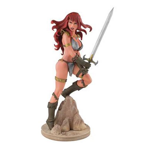 Red Sonja Amanda Conner Statue                              