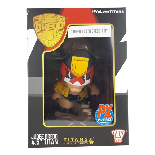 2000 AD Judge Dredd Cursed Earth Ver. Titans Figure - PX    