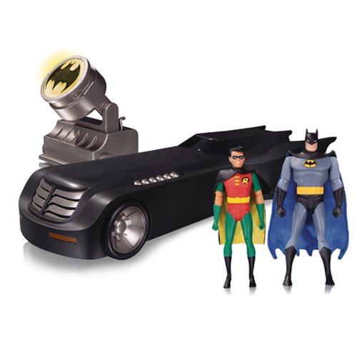 Batman: The Animated Series Deluxe Batmobile with Lights    