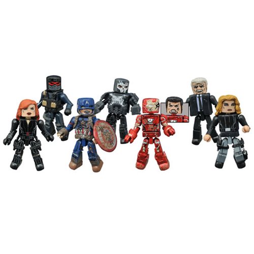 Marvel Minimates Series 67 Captain America: Civil War Set   