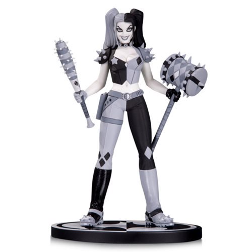 Batman Black and White Harley Quinn by Amanda Conner Statue 