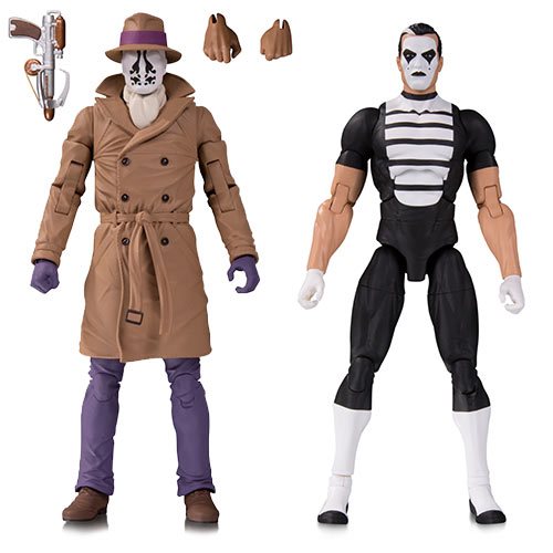 Watchmen Doomsday Clock Rorschach & Mime Figure 2-Pack      