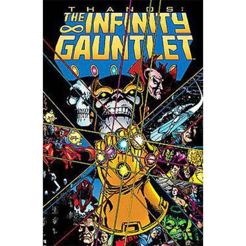 Marvel Comics Infinity Gauntlet Trade Paperback Book        