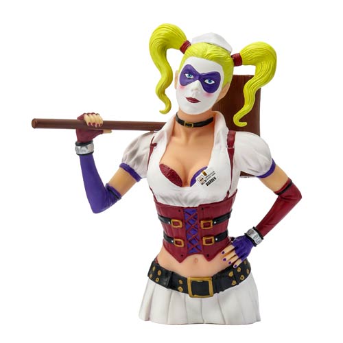 Arkham Asylum Harley Quinn Bust Bank - Previews Exclusive   