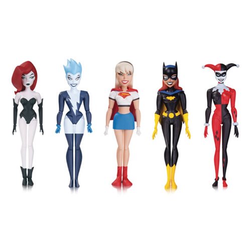 New Batman Adventures Girls' Night Out Action Figure 5-Pack 