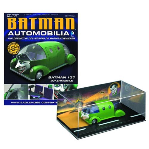 Batman #37 Jokermobile Die-Cast Metal Vehicle with Magazine 