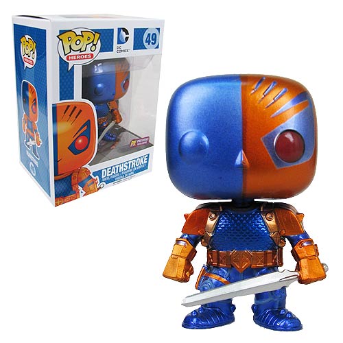 Deathstroke Metallic Previews Exclusive Pop! Vinyl Figure   