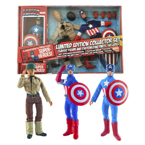 Captain America LE 8-Inch Retro Action Figure Set           