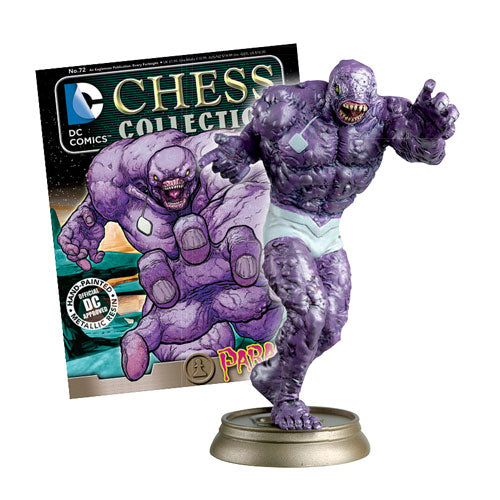 DC Superhero Parasite Black Pawn Chess Piece and Magazine   