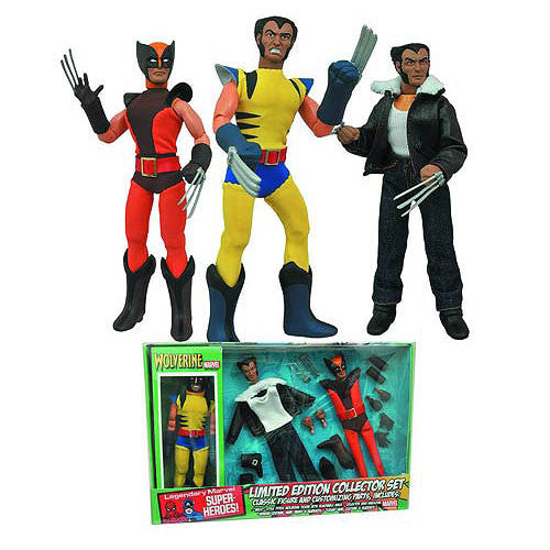 Wolverine Limited Edition 8-Inch Retro Action Figure Set    