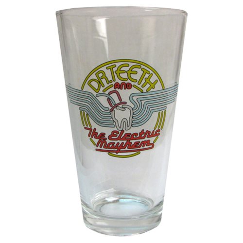 Muppet Show Electric Mayhem Pint Glass                      