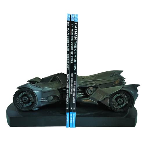 Batman Arkham Knight Batmobile Bookends - Previews Exclusive