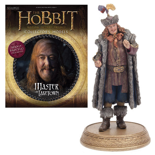 The Hobbit Master of Laketown Figure with Magazine #8       