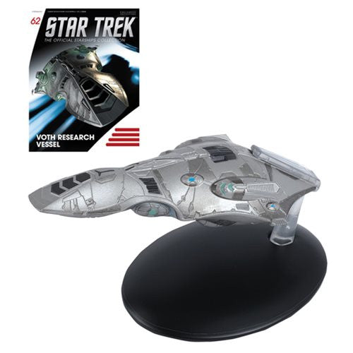 Star Trek Voth Research Vessel Die-Cast Vehicle and Magazine