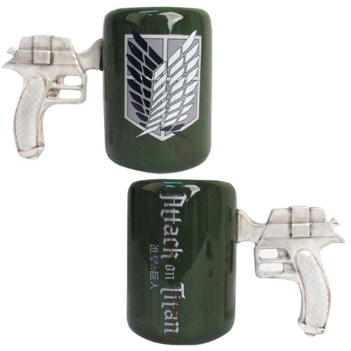 Attack on Titan 3D Maneuvering Gear Handle Molded Mug - PX  