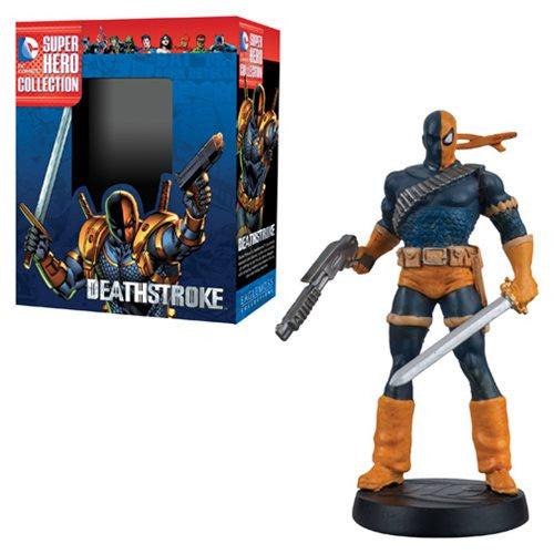 DC Superhero Deathstroke Best Of Collector Figure & Mag.    