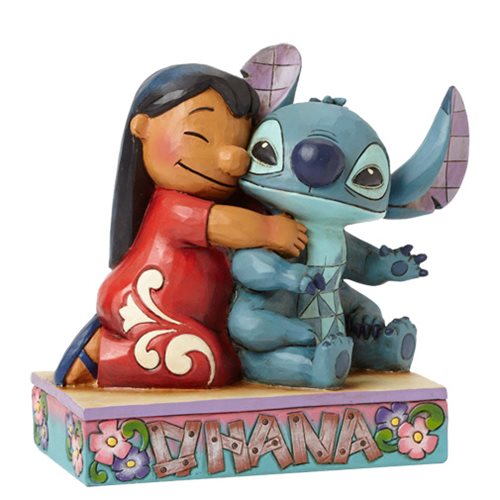 Disney Traditions Lilo & Stitch Ohana Statue                