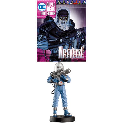 DC Superhero Best Of Mr. Freeze Statue with Magazine #60    