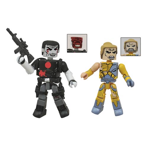 Valiant Bloodshot and X-O Manowar Minimates 2-Pack          