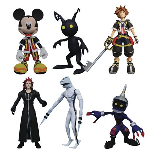 Kingdom Hearts Select Action Figure Series 1 Case           