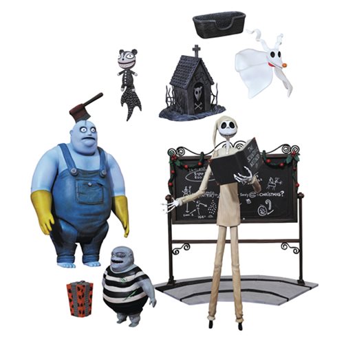 Nightmare Before Christmas Select Series 4 Figure Case      