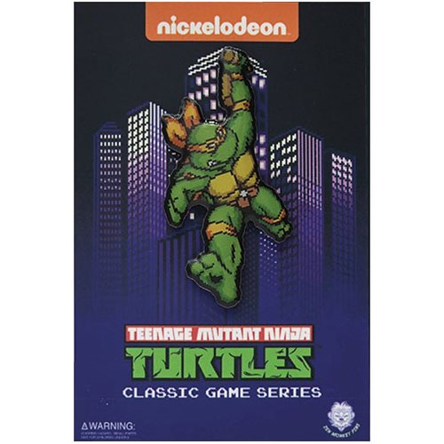 TMNT Turtles in Time Character Select Michelangelo Pin      