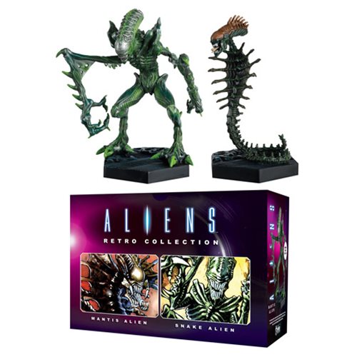 Aliens Mantis and Snake Retro Figure Collection #1 Set      