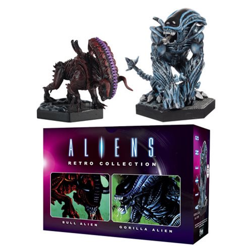 Aliens Bull and Gorilla Retro Figure Collection #2 Set      