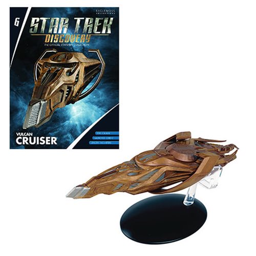 Star Trek Discovery Vulcan Cruiser Vehicle with Magazine #6 