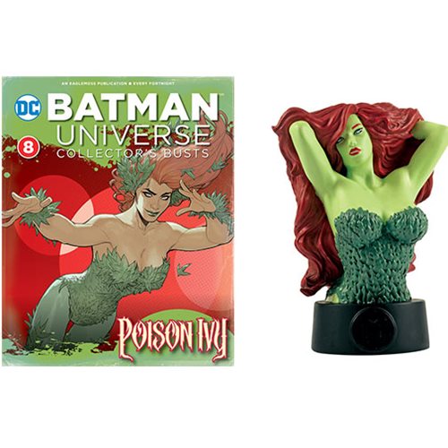 DC Batman Universe Bust Poison Ivy with Magazine #8         