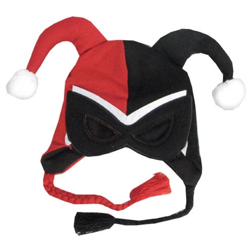 Batman Harley Quinn Mask Laplander Hat                      