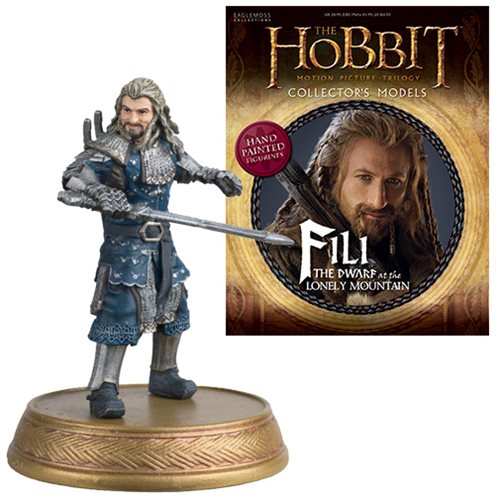 The Hobbit Fili The Dwarf At Figure with Magazine #25       