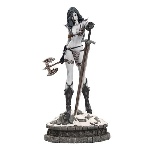 Women of Dynamite Red Sonja B&W Diamond Eye Ed. Statue      