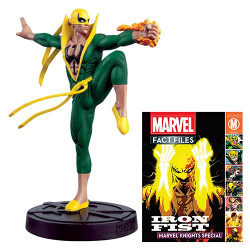 Marvel Fact Files Special #22 Iron Fist Statue with Magazine