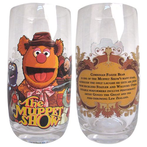 Muppets Fozzie Tumbler Pint Glass                           