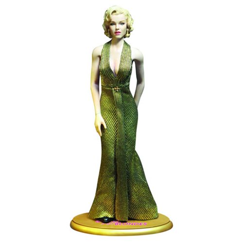 Marilyn Monroe Gold Dress 1:6 Scale Action Figure           