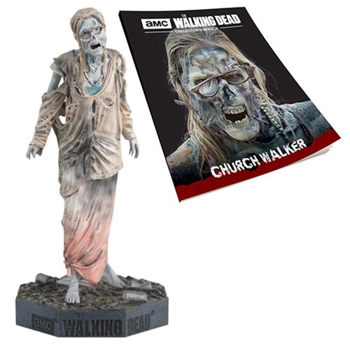 The Walking Dead Church Walker Figure with Magazine #24     