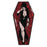 Elvira Red Coffin Lapel Pin                                 