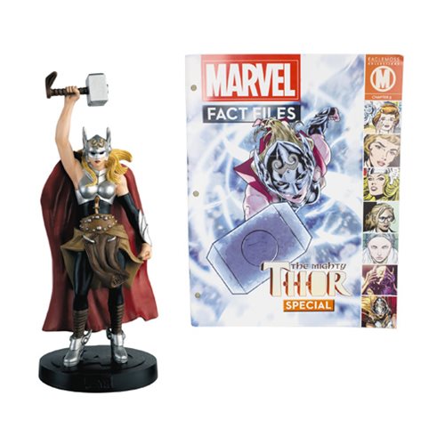 Marvel Fact Files Spec. Mighty Thor Jane Foster Statue & Mag