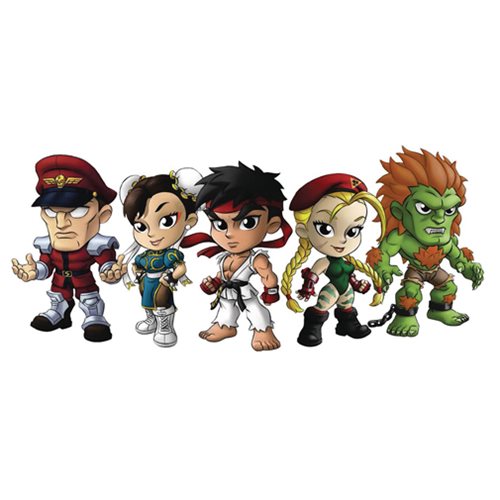 Street Fighter Lil Knockouts Mini-Figure Display Case       