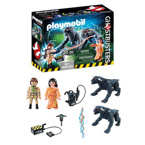 Playmobil 9223 Ghostbusters Venkman, Zuul, and Terror Dogs  