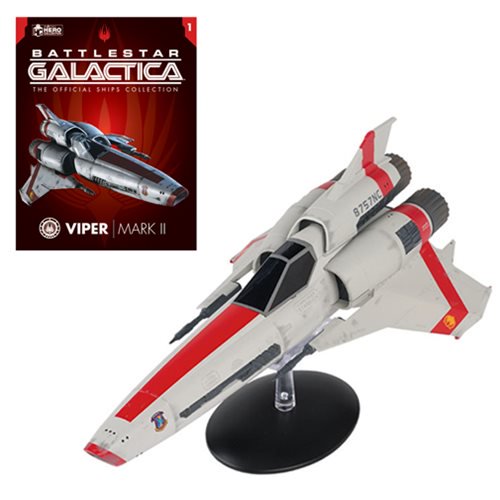 Battlestar Galactica Ships Viper MK II with Magazine #1     