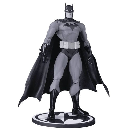 Batman Black and White Hush By Jim Lee Action Figure        