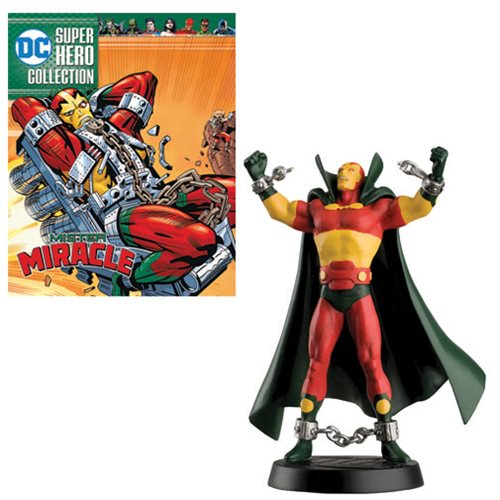 DC Superhero Best Of Mister Miracle Statue with Magazine #58