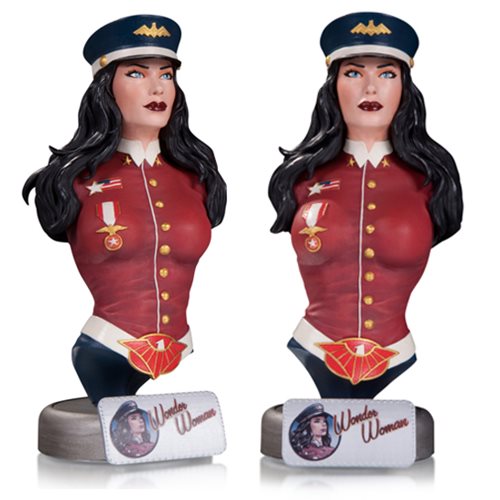 DC Comics Bombshells Wonder Woman Bust                      