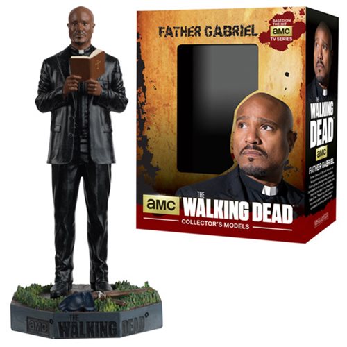 The Walking Dead Father Gabriel Figure with Magazine #11    