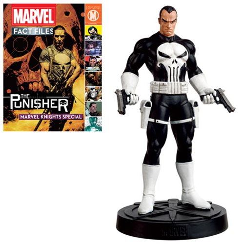 Marvel Avengers Fact Files Punisher Statue with Magazine    